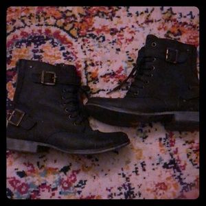 Dolce Vita black combat boots
